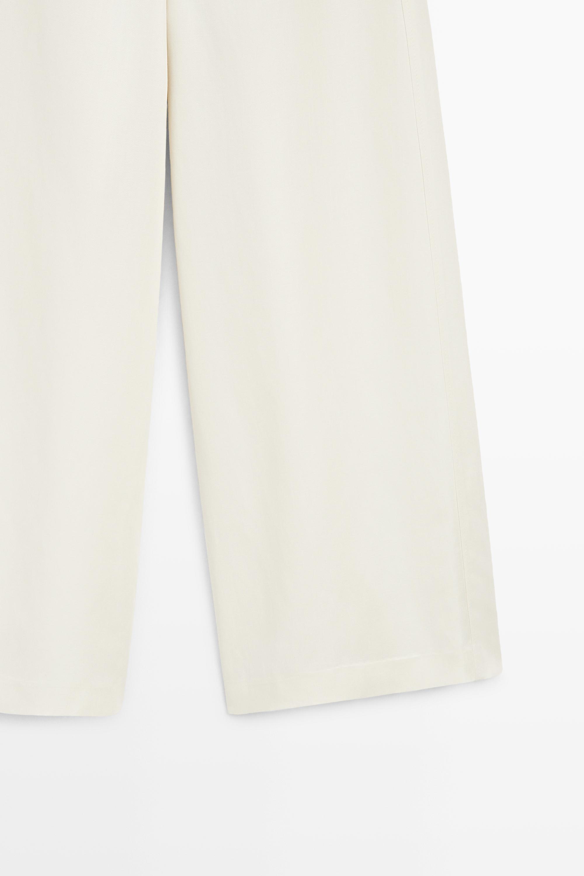 Pantalon fluide barrel fit
